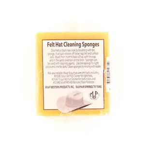 Felt Hat Cleaning Sponge