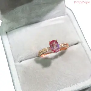 Gold‑Plated Amethyst Ring — Fade‑Resistant High‑End Electroplated Finish, Natural Purple Amethyst Fortune/Talisman Gemstone Ring for Women; Minimalist Luxury Stackable Birthstone & Cocktail Ring, Hypoallergenic, Anniversary & Work Wear