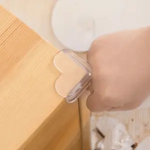 Child Safety Corner Guards, Corner Protectors, Transparent Soft Edge Bumpers for Furniture, Anti-Slip Peel & Stick Protection for Table, Cabinet, Sofa. No Drill, Removable & No Residue. Scratch Prevention & Fall Protection.