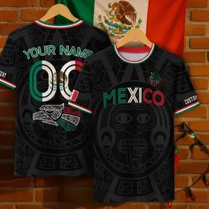 Personalized Mexican Jersey Soccer, Custom Name & Number Mexican Soccer Jerseys, Custom Mexico Soccer Jersey For Men/Women