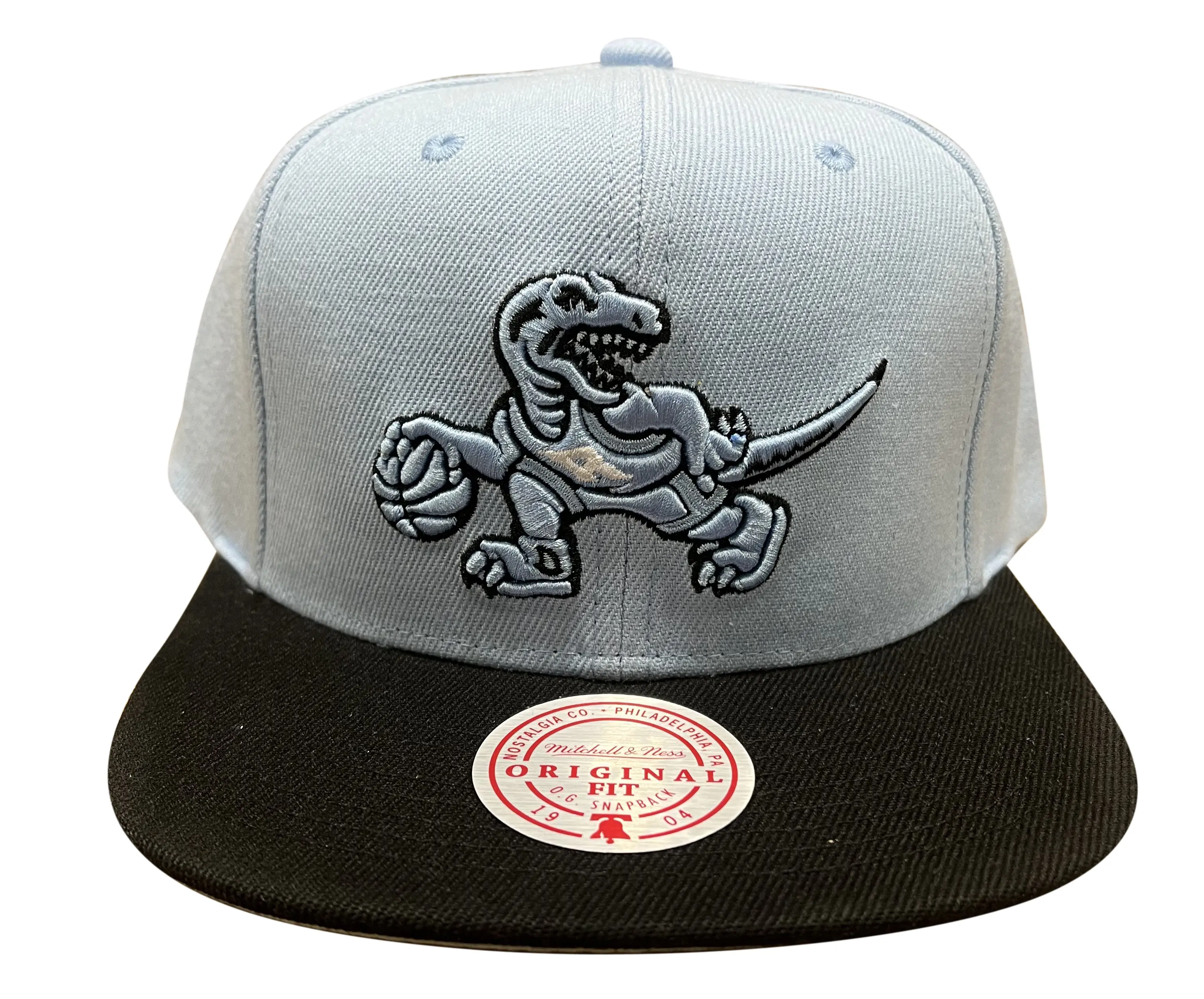 Mitchell & Ness Bl/Blk NBA Toronto Raptors Uni Away 2 Tone HWC Snapback