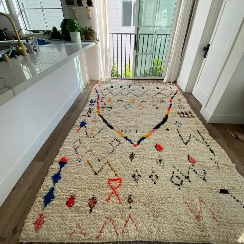 Handmade Beni Ourian rug Handmade Beni Ourian rug