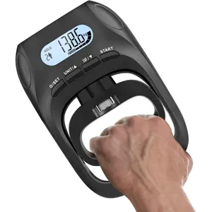 396lbs/180kg Grip Strength Tester, Hand Grip Dynamometer, Digital Grip Strength Tester with LCD Display, Adjustable Hand Grip  Gauge, Hand Grip Testing for   School Use