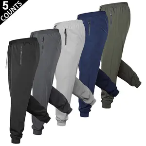 Minimalist Zipper-Pocket Joggers, Suitable For Low-Key Casual Wear And Lounging With A Clean, Understated Aesthetic That Adds Quiet Comfort To Your Wardrobe