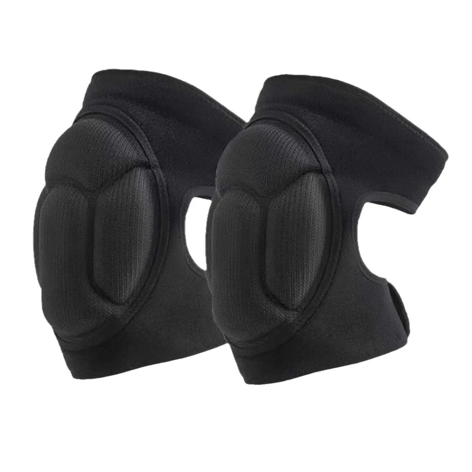 Universal knee pads and elbow pads, anti-collision work protection, thickened, suitable for both men and women, suitable for sports and outdoor clothing accessories, ideal for outdoor exercise