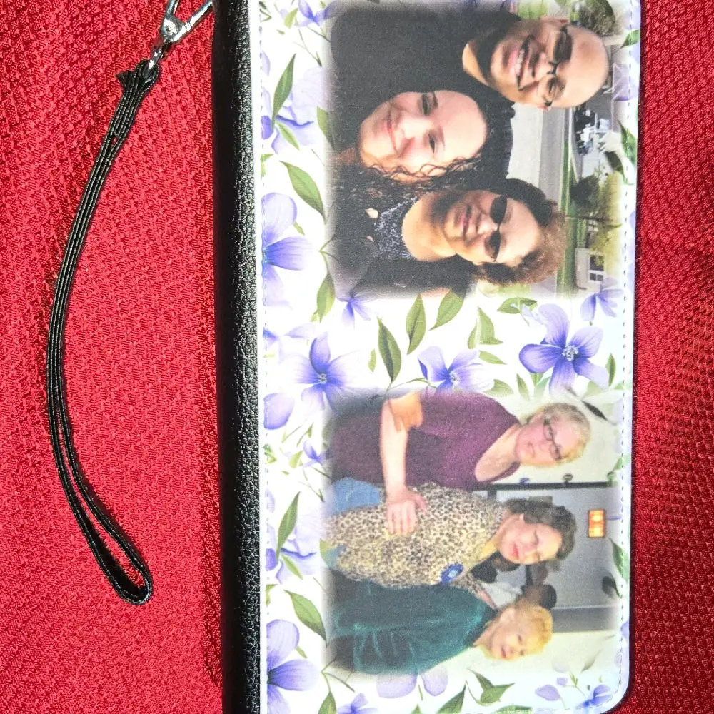 Women photo wallet custom personalized