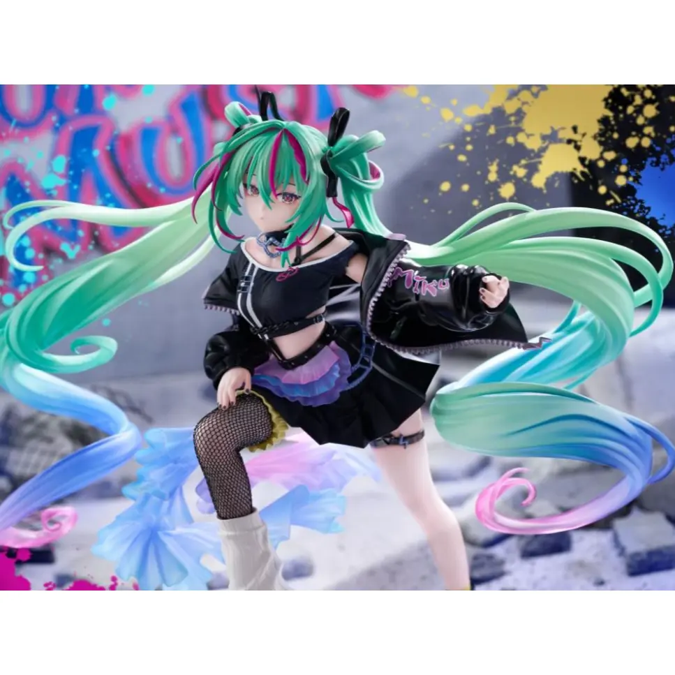 Vocaloid FiGURiZMa Hatsune Miku (Punk!) Figure