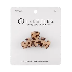Classic Blonde Tortoise Tiny Claw Clip Small