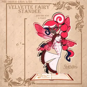 Hazbin Hotel Acrylic Standee--Velvette Preorder