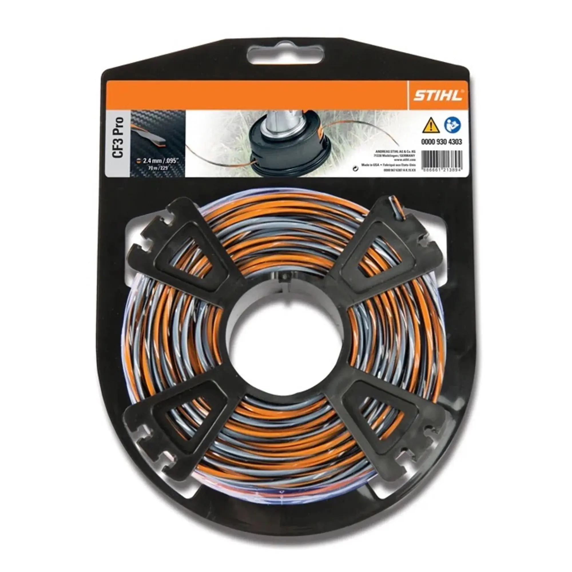 STIHL 0000 930 4300 CF3 Pro Trimmer Line