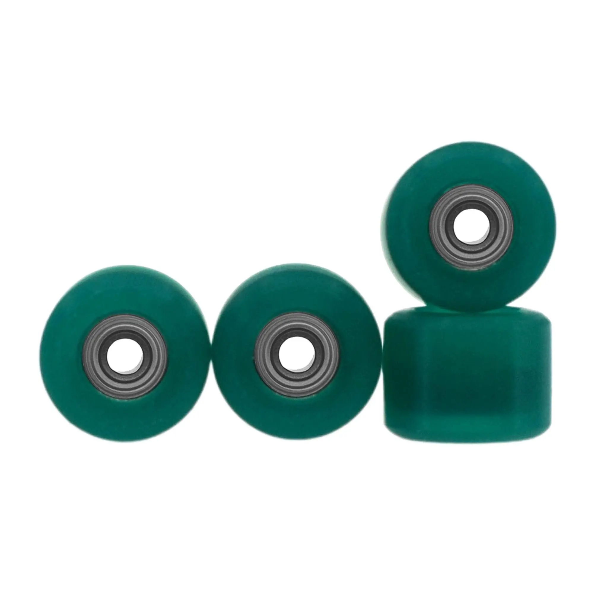 Apex Shorty Wheels - 71D Urethane - ABEC-9 Bearings - "Jade Green"