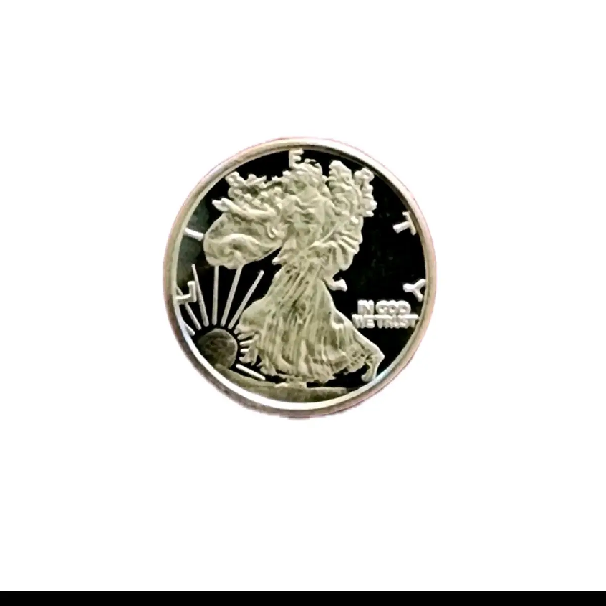 Walking Liberty .999 Silver Charm - One Gram