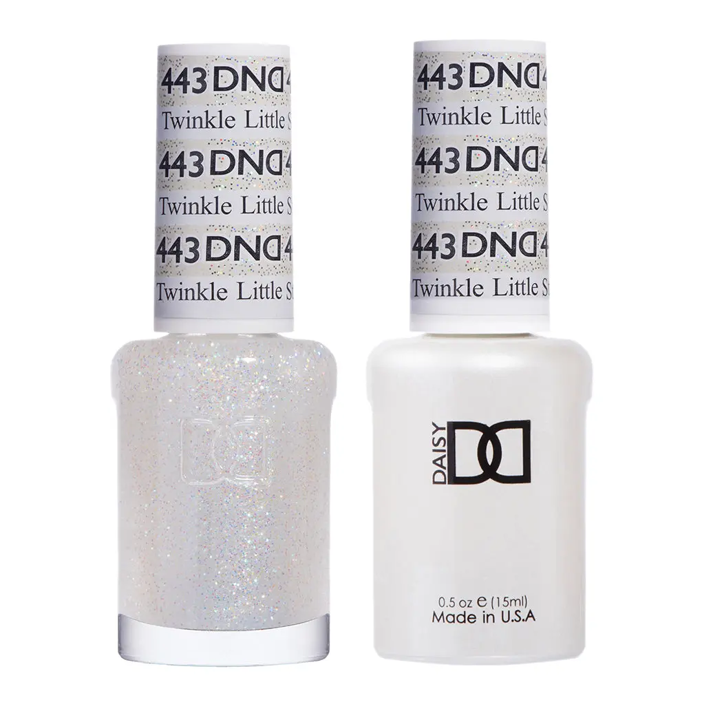 DND Gel Nail Polish & Nail Lacquer #443 Twinkle Little Star 0.5 floz