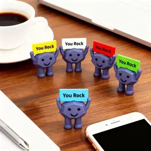 5/10pcs Mini Rubber Stone Toys Positive Gifts Mini Rock Stones Decorations and EncouraSynthetic Gemstoneent Birthday Motivational Gifts for Colleague Staff Teacher,Office Desktop Decoration, Home Decoration, Motivational Gifts, Cute Collectible Figurines