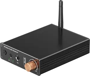 Bluetooth. Receiver, Bluetooth Audio Adapter with .mm AUX RCA Cable, Wireless Audio Receive Old Stereo/Home Speakers/Wired Headphones/Home Audio Music Streaming Stereo System