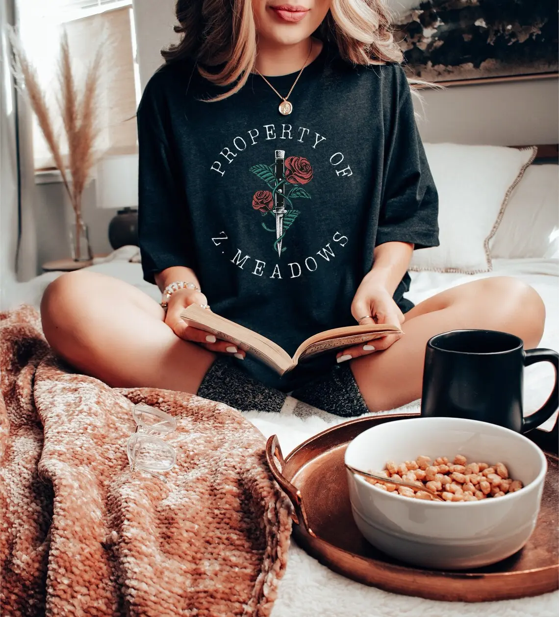 Haunting Adeline Shirt, Zade Meadows Merch Romance of the Stars Sweatshirt, Dark Romance Womenswear Tee, Gift for Her, Booklover T shirt, BookTok Smut Reader Bookish Tee