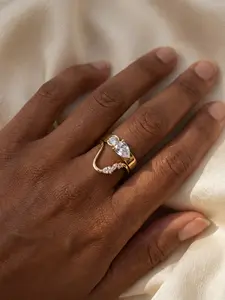 1 PC Stackable Mix & Match Zircon Ring Set for Women, Fashion Engagement Rings, Fashion Jewelry for Festival Party Daily Decor Engagement Eternity Band Gift for Her