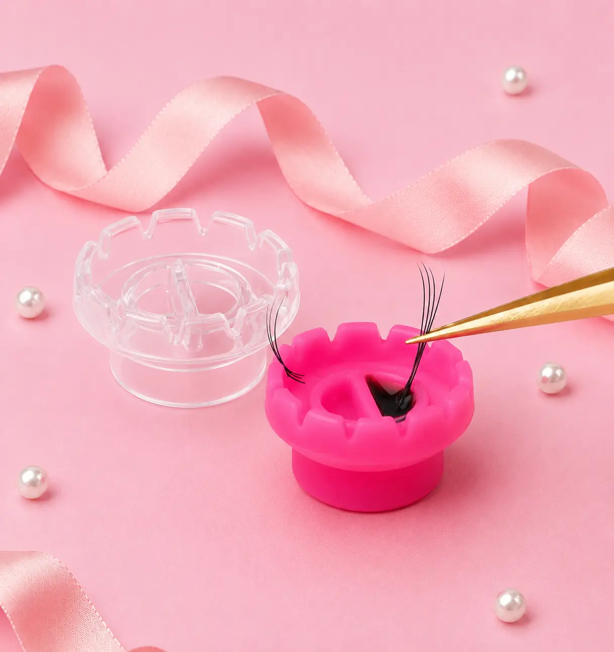 Flower Bloom Lash Adhesive Cups