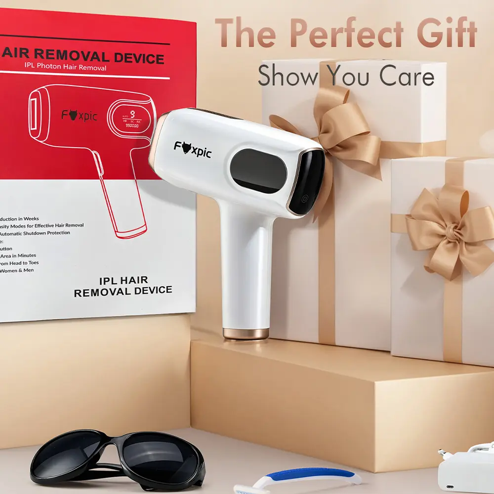 FOXPIC Laser Hair clipper with Ice Cooling Care Function for Women