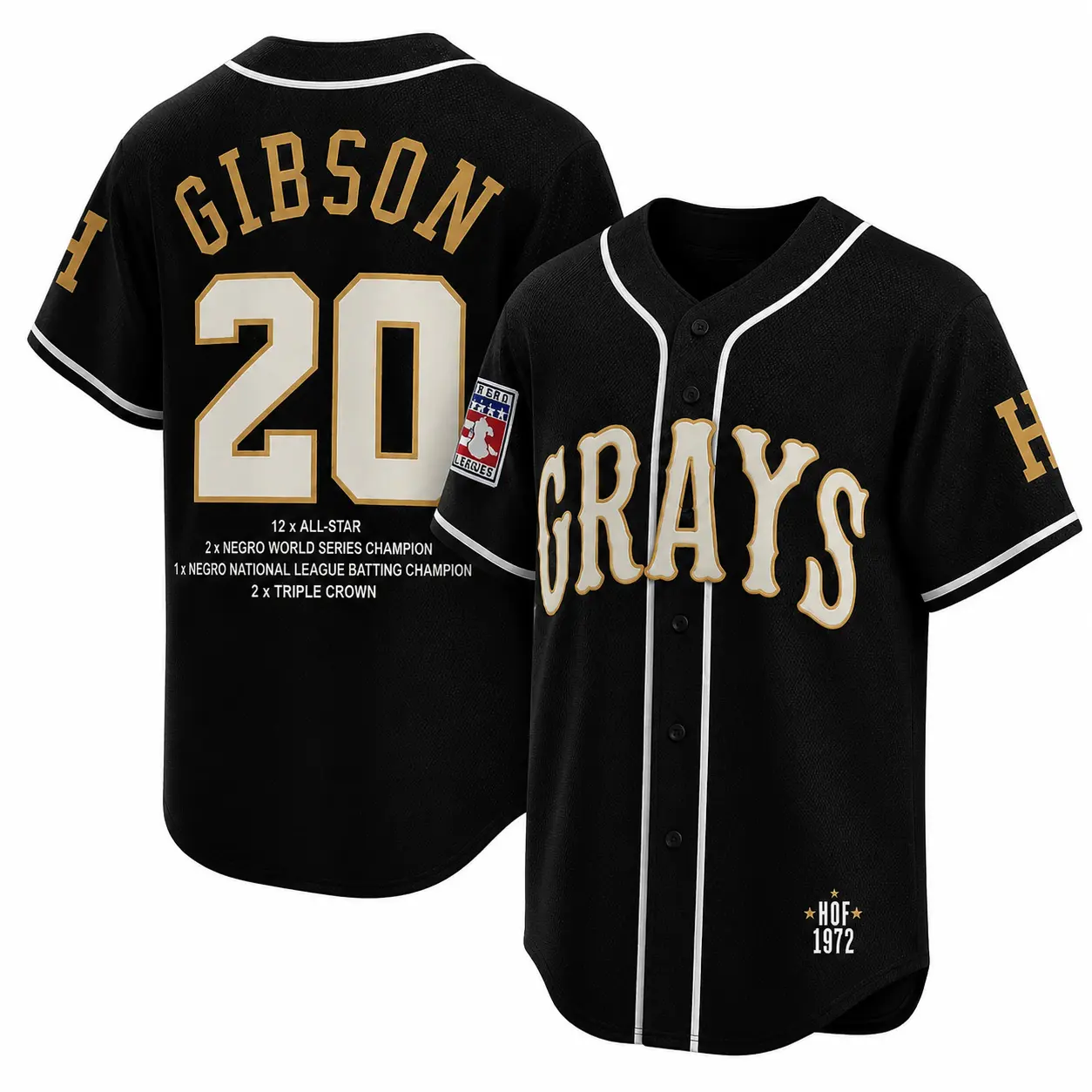 Baseball Jersey Shirt JoshGibson #20 Homestead Grays Negro Leagues Baseball Jersey,Number Stitched Mesh Baseball, Unisex Retro HOF 1972 Fan Jersey, Baseball Jersey for Men and Women, Baseball Jersey Style