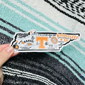 University of Tennessee COLLAGE - Vinyl STICKER, UT College Football Go Vols Knoxville Volunteers
