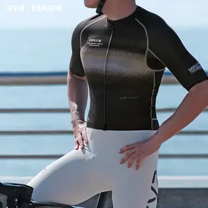 EVR2026 New Eternal Men's Cycling Suit Short Sleeve Sweating Quick Drying Summer Road Cycling Top High Elastic EXP（2514C）
