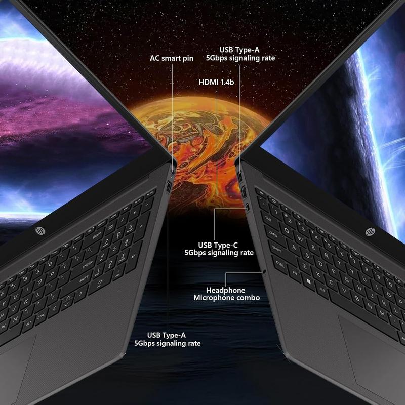 HP 255 G10 Laptop for Business 2026, 15.6" FHD, AMD Ryzen 7 7730U (16/32/64GB RAM | 1TB/2TB SSD), Numeric Keypad, Webcam, WiFi 6& Bluetooth, Windows 11 Pro