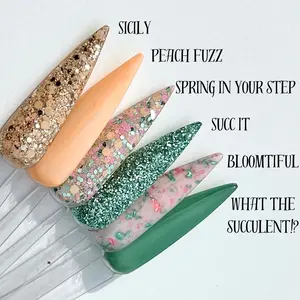 Flower Market Collection- spring dip powder collection, spring nails, spring mani, spring nail dip, spring mani inspo
