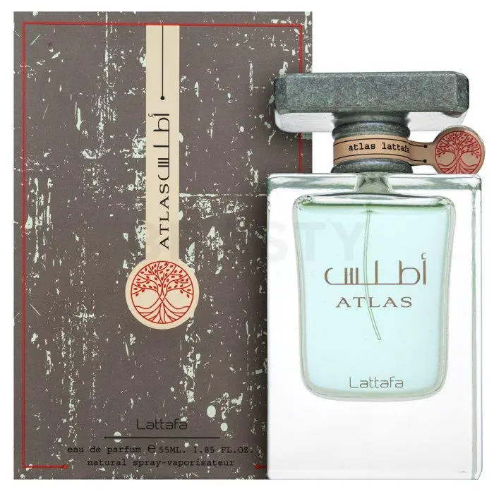 Lattafa Atlas Eau de Parfum Spray for Unisex, 1.85 oz Fragrance Perfumes