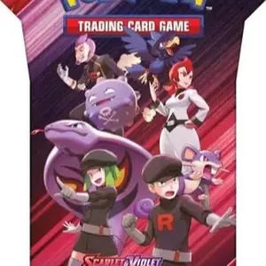 Pokemon Destined Rivals Sleeved Booster Pack - 1 Pack of 10 Cards for Collectors & Players Official TCG Expansion