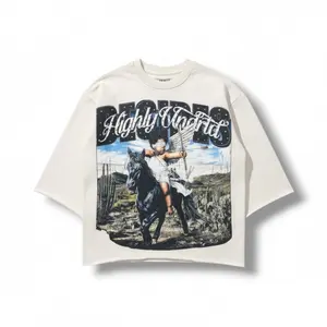 Highly Undrtd 'Desires' Legacy Perm 3/4 Sleeve Rhinestone Cropped T-Shirt (Sail) HS6503