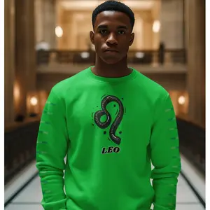 Leo Zodiac Sign Cozy Sweatshirt, Astrology Gift for Leo, Horoscope Apparel, Zodiac Sweater, Lion Star Sign Jumper