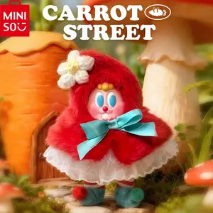 MINISO Radish Street Fantasyland Series Blind Box - Vinyl Plush Figurine, Removable Accessories & Cute Storybook Design, Charming Gift For Women Holiday & Holiday Haul