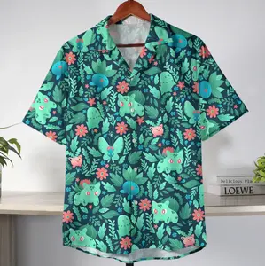 2026 Hawaiian Sets PKM [FREESHIP] Plot Twist I Dress Like This – Bulbasaurgreen Hawaiian Shirt Tropical Grass Type Aloha Shirt Anime PKM Aloha Latias Latios Hawaiian Shirt 2 A gift for all ages in your family this summer.
