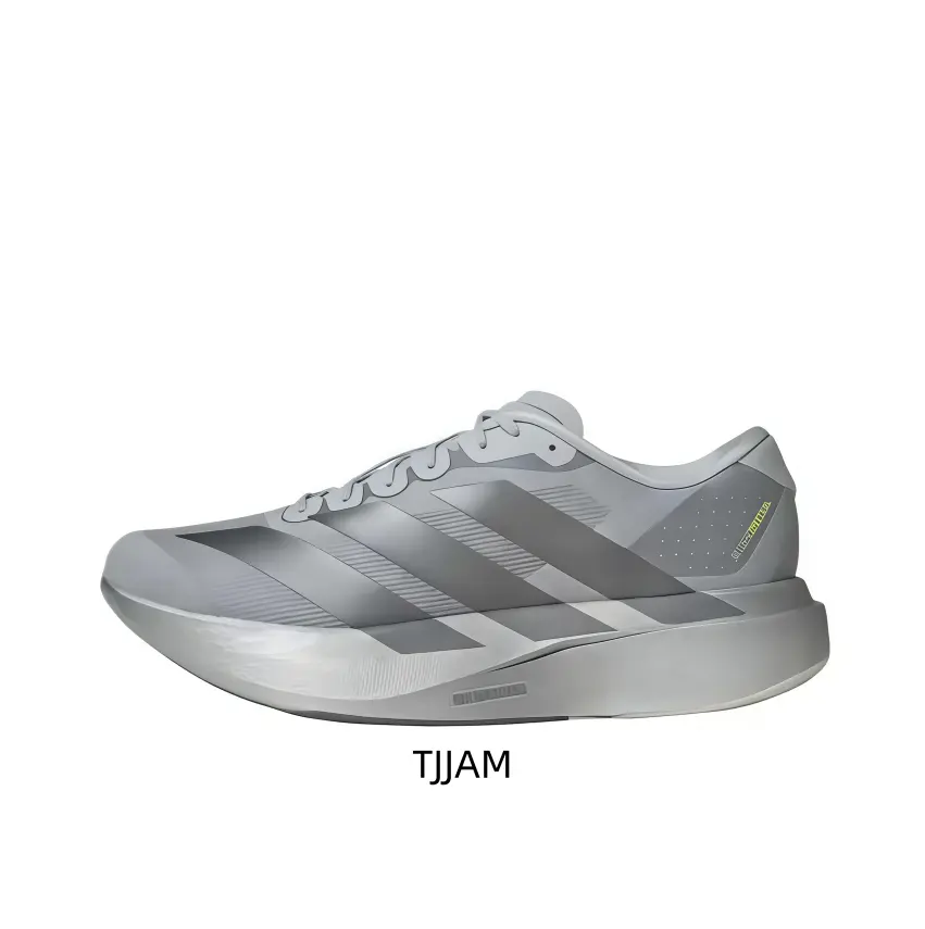 Silver-Grey Gradient Lightweight Mesh Speed Running Shoes for Road-Running Efficiency, Energy-Return Midsole for Reliable All-Day Training Cushioning (Sports Collectibles Accessory)