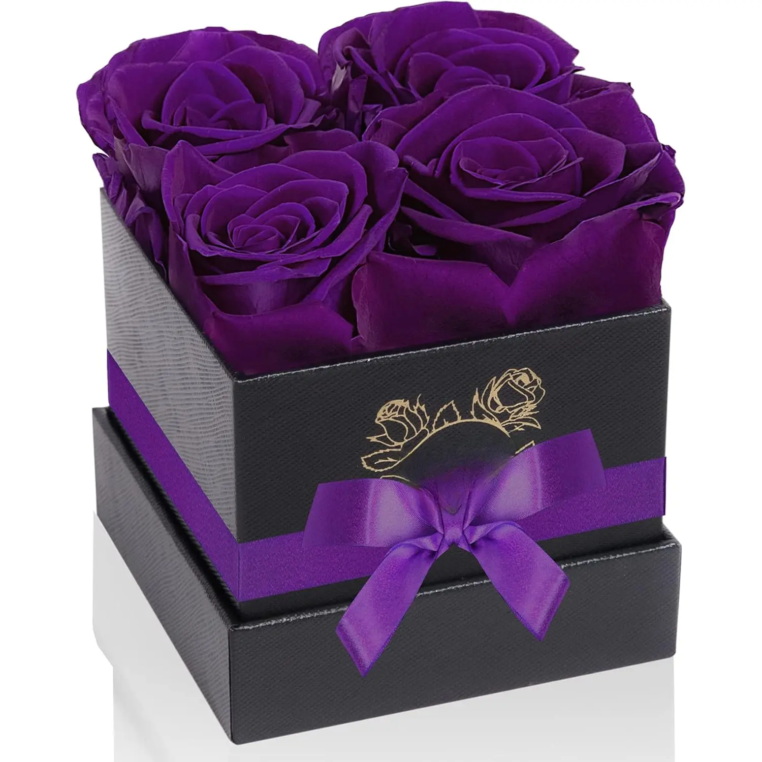 4- Preserved  in a Box, Preserved ,   for Her, Purple