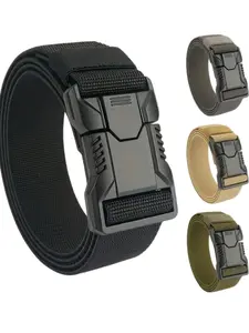 Multifunctional Durable belt with quick-release buckle, thickened nylon, breathable and ventilated, suitable for outdoor sports and casual wear, reversible, available in multiple colors, multifunctional belt | Sports-style belt |