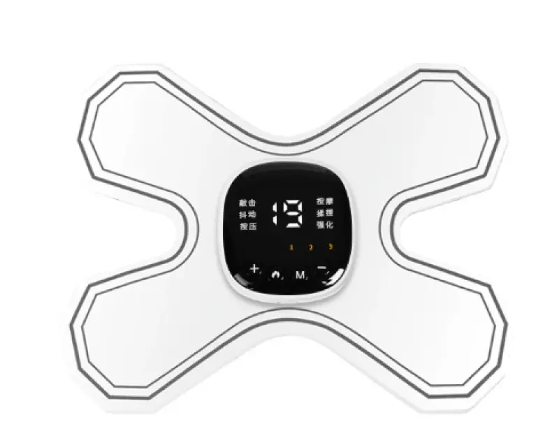 Low-frequency pulse heating massage pad