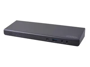 CODi Centro1080 Triple Display USB-C Docking Station with Triple 4K, HDMI & DisplayPort, 96W PD, DisplayLink, TAA Compliant