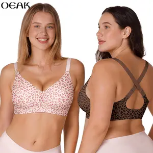 OEAK Women Comfortable Push Up Bras Wireless Seamless Full Coverage Jelly Bra Buttery Soft Everyday Tshirt Bra Convertible Bra OEAK Women Comfortable Push Up Bras Wireless Seamless Full Coverage Jelly Bra Buttery Soft Everyday Tshirt Bra Convertible Bra