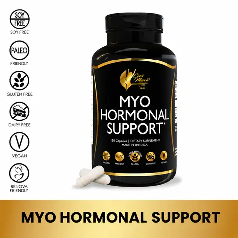 Cocó March N.M.D MYO Hormonal Support, Female Reproductive Health Support Supplements - 120 Capsules per Container Healthcare Dietary