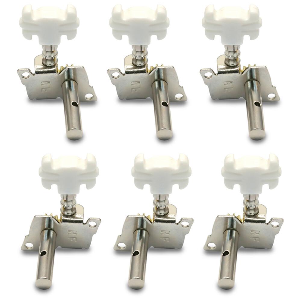 Classical Guitar Machine Head StringTuning Pegs Tuners Tuning Keys 3L 3R Chrome