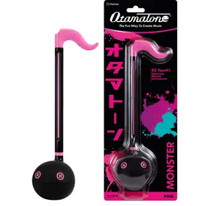 Otamatone Monster Electronic Portable Music Instrument / Synthesizer Toy from Japan by Maywa Denki (Officially Licensed) [English Instructions] - (Pink)