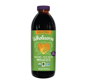 Wholesome Sweeteners, Blackstrap Molasses, 16 oz