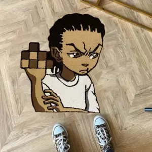 Unique Cartoon Rug - Trendy Floor Decor for Kids' Rooms - Soft & Durable - Perfect for Play Areas