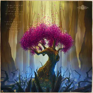 Tim Cantor's "Beauty's Privilege" Silk Scarf