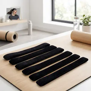 Girls Sport Headbands Non-Slip Hairband - Athletic Grip Elastic Single Skinny Sweatbands for Sweat Control When Running Soccer Basketball Yoga Tennis Cycling, 10 Pack, Breathable Comfortable Workout Accessories for Women and Teens