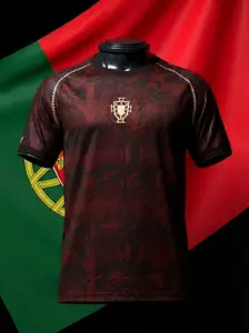 Premium Cr.#7 Heritage Red Color Soccer Jersey, Unisex Soccer Jersey For Couple Matching, Vintage Streetwear Soccer Jersey, Perfect Gifts, Sports Top, Gym Athletic Clothes