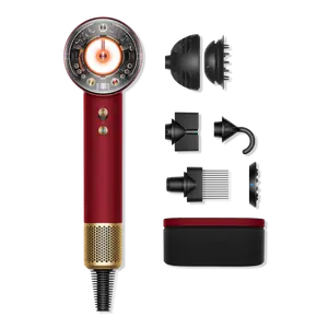 Dyson Special Edition Supersonic Nural Hair Dryer In Red Velvet Dyson Special Edition Supersonic Nural Hair Dryer In Red Velvet