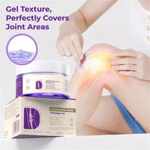 Soothing Pain Relief Massage Gel,Turmeric Effortlessbeauty Extract Sodium Sulfate Chondroitin Emu Oil and Other Natural Materials,Soothes Knees,Neck,Lumbar,Hands and Feet.